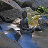 Buddha am Fluss 1.1 von Ingo Laue