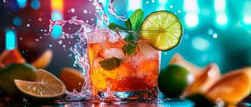 Fruitige cocktail met een pittige splash van Poster Art Shop