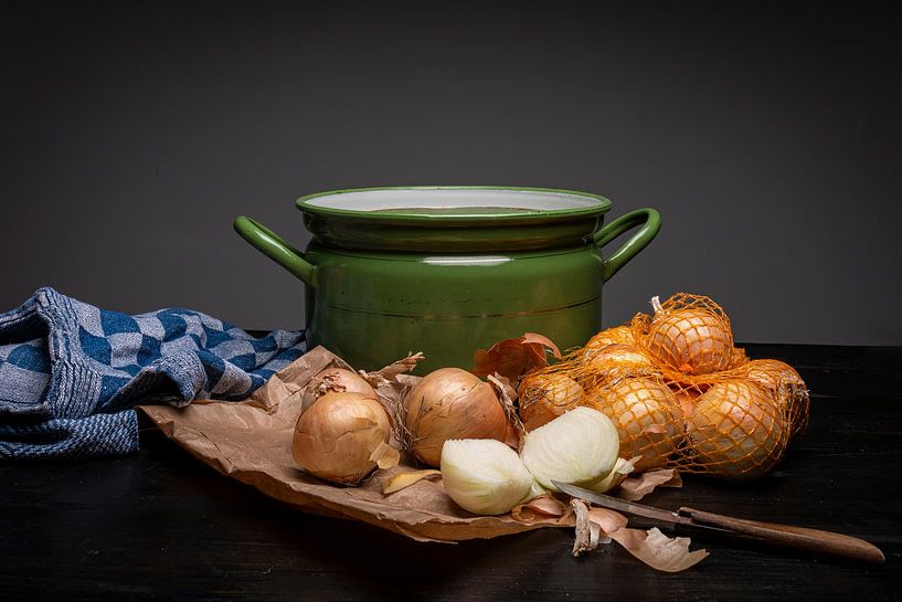 Cremige Zwiebelsuppe Expectation von BeeldWoord