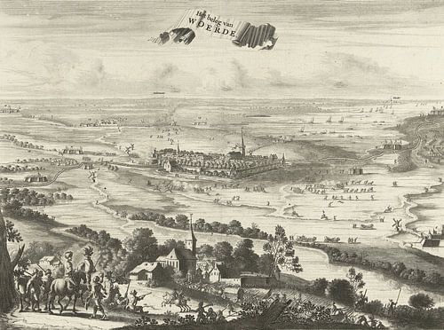 Coenraet Decker, Beleg van Woerden, 1576