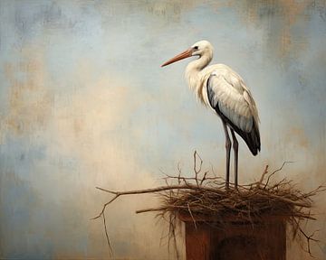 Storch | Storch von Wunderbare Kunst