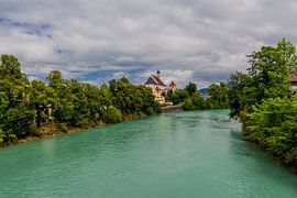 Beautiful alpine panorama in Allgäu by Oliver Hlavaty