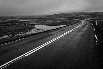 On the road in Iceland