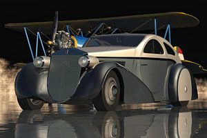 Rolls Royce Phantom Jonkheere uit 1935 van Jan Keteleer