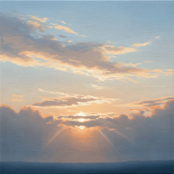 Ciel matinal lumineux par Regan Frederick