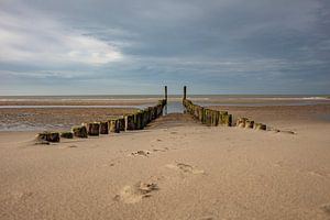 north sea beach at Domburg by anne droogsma