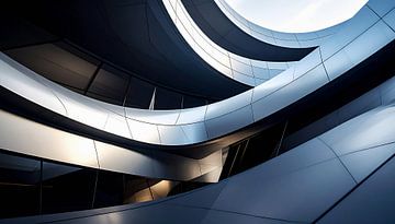 Une architecture moderne avec des formes