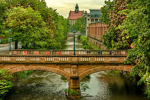 In Chemnitz Bierbrücke
