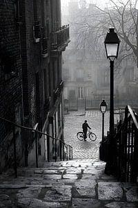 Nebel über der Rue des Rêves