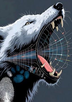 wolf van rose art