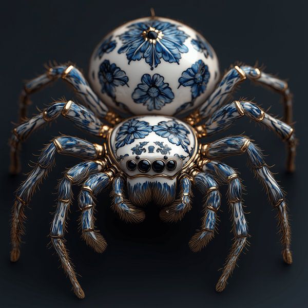 Porcelain animals by Ton Kuijpers