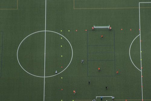 The football training