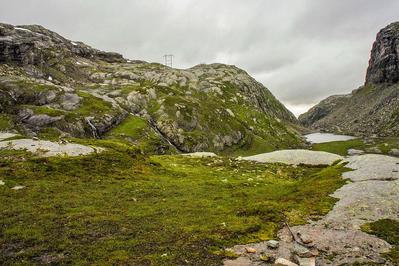 Berglandschap Noorwegen von Remco de Zwijger