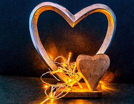 VALENTINS GRÜSSE : ZWEI HERZEN