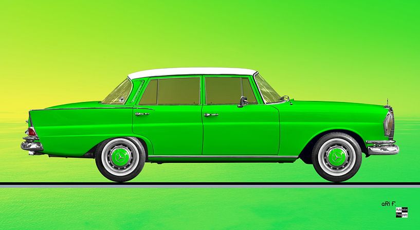 Mercedes-Benz W 111 Saloon by aRi F. Huber