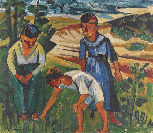 Max Pechstein, Im Freien, 1920
