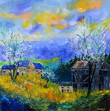 Lente in de Ardennen van pol ledent