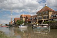 Ville portuaire anglaise Faversham