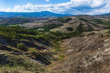 Les collines de la Toscane sur Steven Dijkshoorn