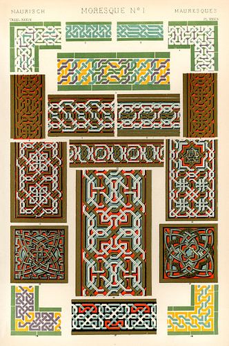 Owen Jones's famous 19th Century Grammar of Ornament