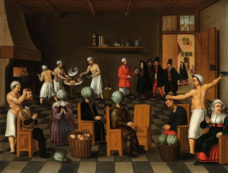 The Legend of the Baker of Eekloo, Cornelis van Dalem (copy after) by Masterful Masters