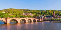 Vieux pont et château à Heidelberg par Werner Dieterich Aperçu