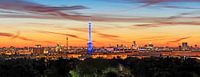 Skyline Berlin at sunrise