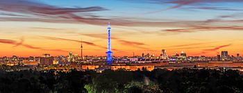 Skyline Berlin at sunrise