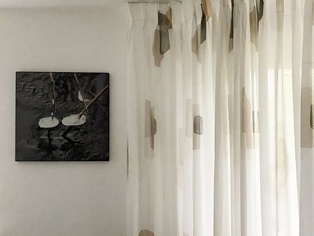 Un phénomène naturel abstrait de la glace