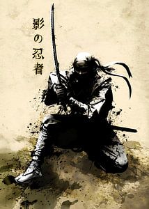 Ninja japonais vintage