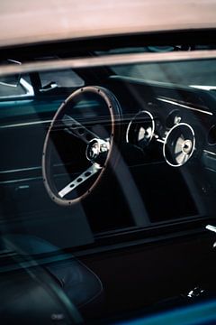 Ford Mustang GT Oldtimer Straßenfotografie Berlin von Bastian Otto
