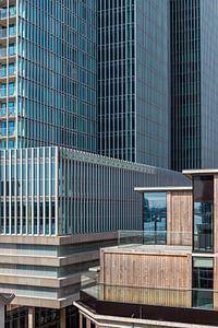 Rotterdam wilhelminapier abstract
