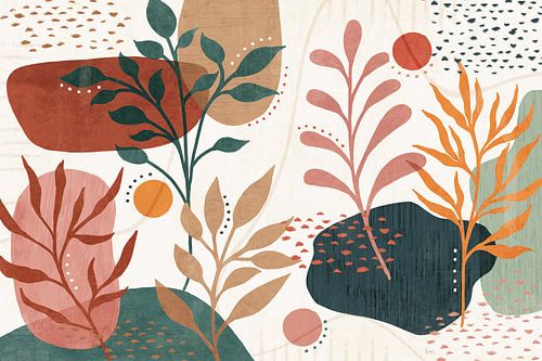 Abstract Blossom I, Veronique Charron