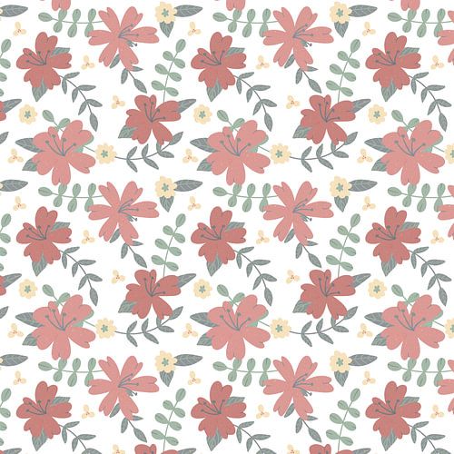 Rote Orchidee im Dschungel - tropische Blumen