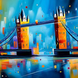 Tower Bridge abstrait sur ARTemberaubend