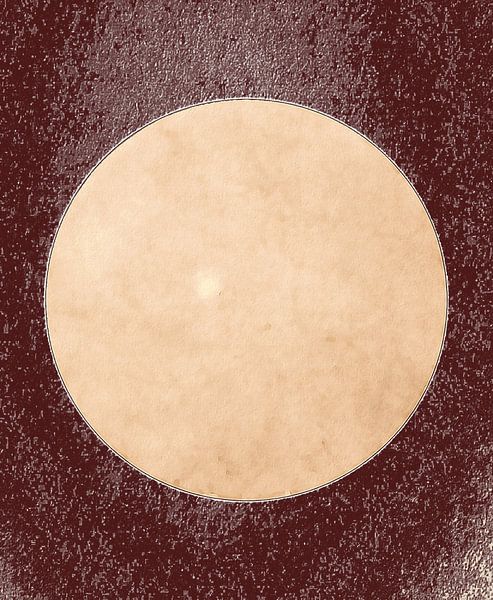 Moon in Soft Light in Natural Colors by Mad Dog Art