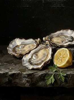 Oysters and Lemon — Feast Fragment