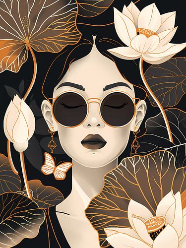 Lotus Boheemse vrouw