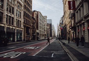 Straatbeeld van New York van Kiki Multem