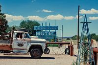 Route 66, vintage en urban Verenigde Staten.