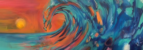 Die Welle brechen