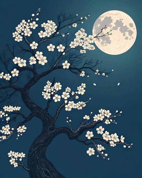 Floraison lunaire par Artistic