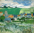 Vincent van Gogh, Gezicht op Auvers van 1000 Schilderijen thumbnail