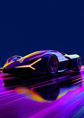 Monolithe néon : L'horizon des hypercars