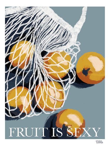 sac à provisions orange