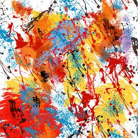 Abstrait Coloré sur Violetta Honkisz