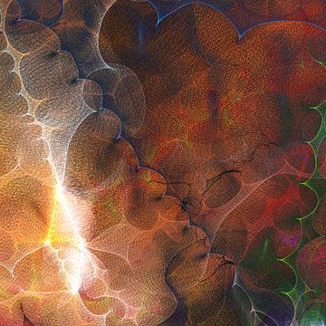 Kenneldar 02 - abstracte digitale compositie van Nelson Guerreiro