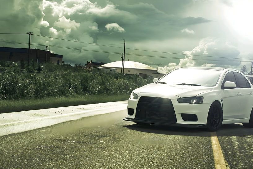 Mitsubishi Evolution X by Art Indi