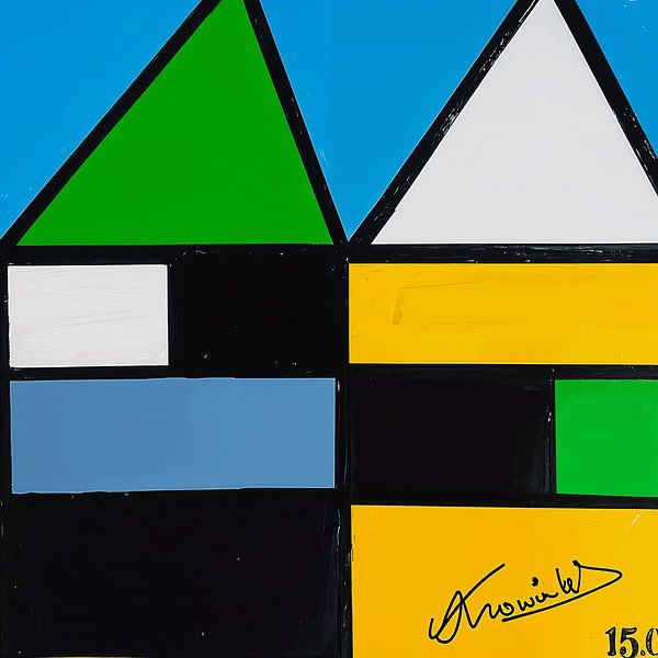 Home sweet home, where the heart is no. 1 van Ada Krowinkel