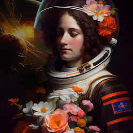 Astronauten schoonheid van Dikhotomy